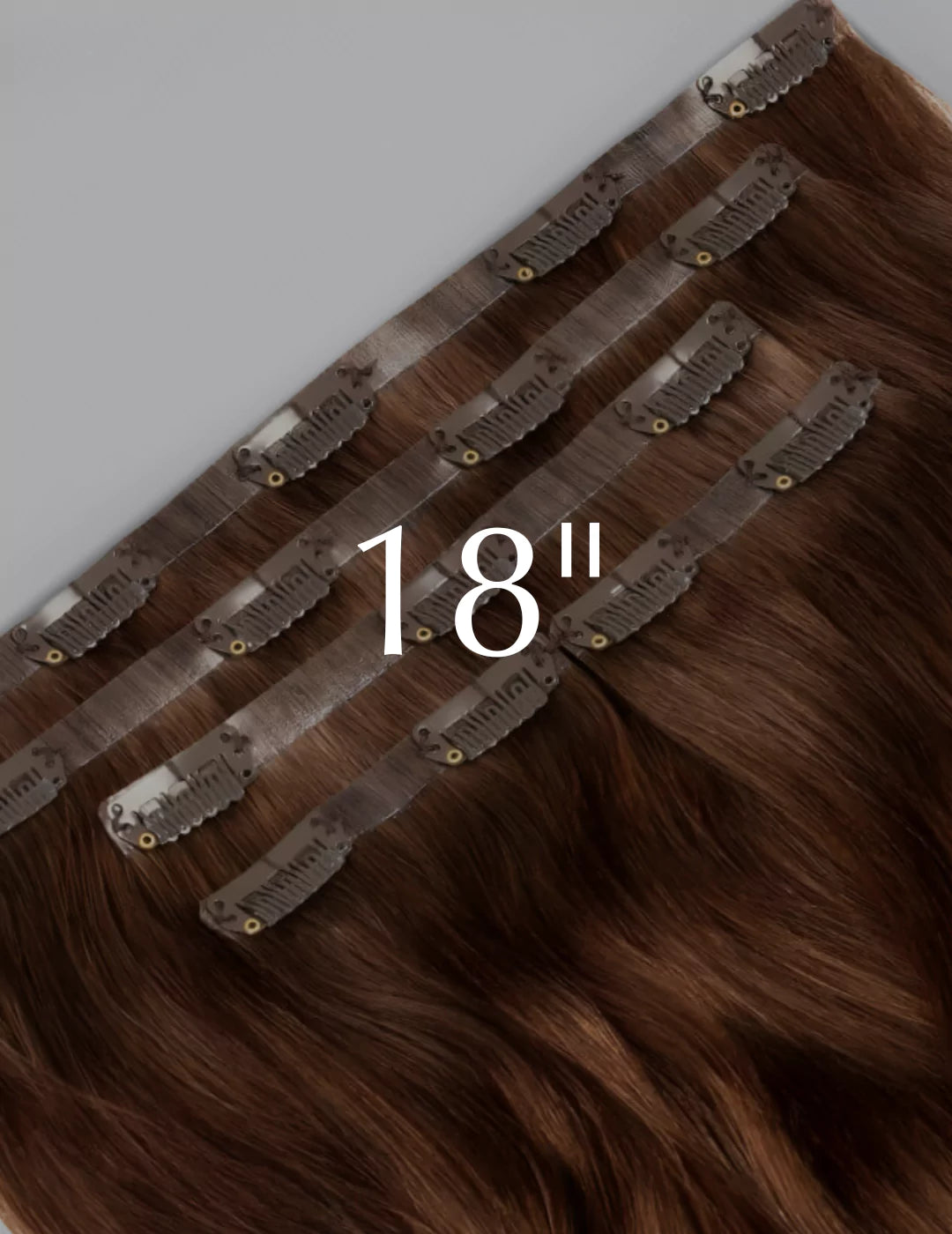 18" 7 Piece Seamless Clip-Ins