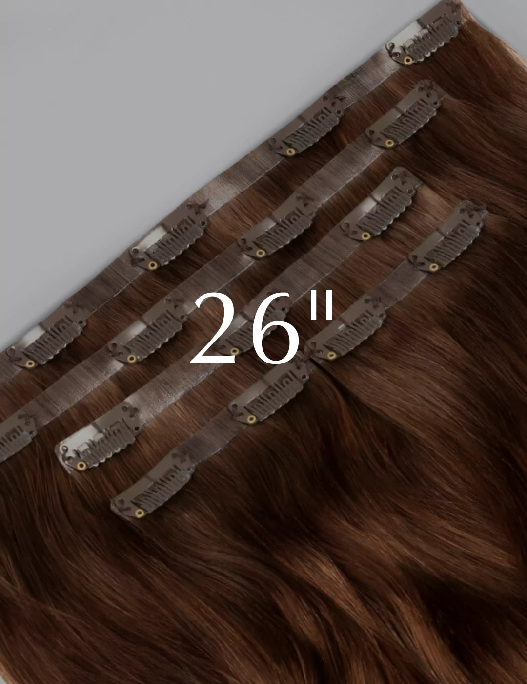 26" 7 Piece Seamless Clip-Ins